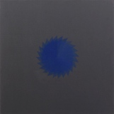 Dynamika trójkąta I, akryl na płótnie, 50 x 50, 2008